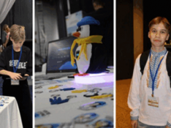 14-річний школяр і його робот-пінгвін завоювали золото в Хорватії