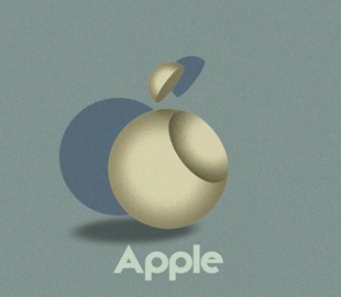 Дизайнеры переосмыслили логотип Apple в стилистике Баухауса