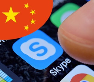 Apple удалила Skype из китайского App Store