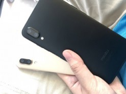 Живые фото Meizu mblu E3 в золотом и черном цветах