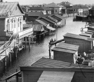 У мережі показали Київську "Венецію" 120 років тому: поділ щорічно перетворювався на річку. Унікальне фото