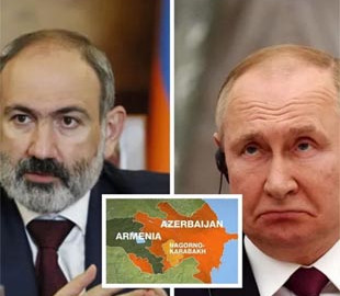 Конфлікт Азербайджану та Вірменії: чому путін відмовив Пашиняну у захисті