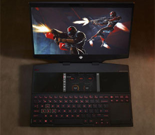 Представлен первый в мире игровой ноутбук с двумя экранами