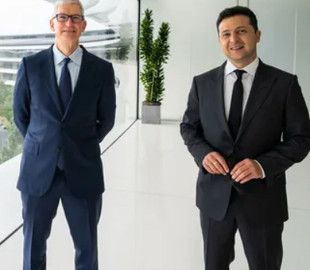 Зеленский встретился с главой Apple и заявил об амбициозных проектах