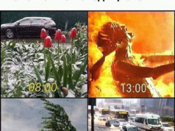 Между жарой и потопами: появилась меткая фотожаба на перепады погоды в Украине