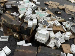 Сгорел целый грузовик с iPhone 11