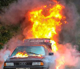 У Сумській області автомобіль підірвався на міні