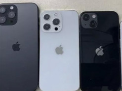 Все смартфоны iPhone 13 показали на общей фотографии