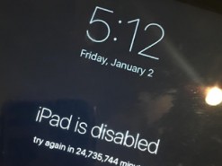 Apple сошла с ума и заблокировала iPad на более чем 47 лет вперед
