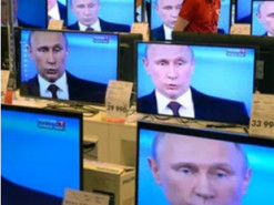 Указали, куда украинцы "отправляют" Путина: пропагандисты оконфузились с сюжетом из Лисичанска. Фото