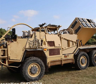 В Британії представили передову протитанкову машину Wolfram з наземною версію ракети Brimstone