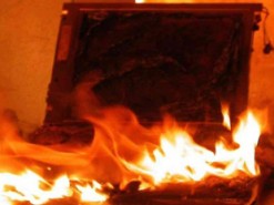 В Днепре горел интернет-центр