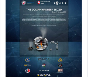 Европол и Киберполиция заблокировали сервис VPNLab.net