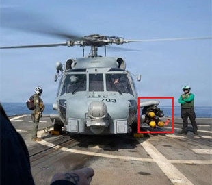 Американські розробники інтегрували ракети AGM-114 Hellfire у бойові гелікоптери MH-60R Seahawk