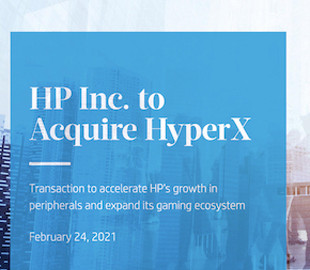 HP покупает подразделение HyperX Gaming у Kingston за 425 млн долл.
