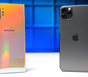 Сравнение скорости запуска приложений iPhone 11 Pro Max и Samsung Galaxy Note10+
