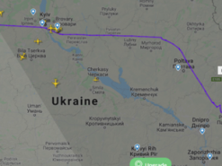 Над Украиной летает самолет радиоэлектронной разведки ВВС США