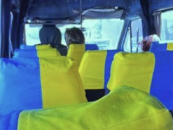 В окупованому Мелітополі їздить патріотична маршрутка (фото)