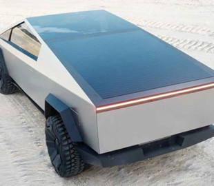 Tesla запатентовала крышку кузова для Cybertruck со встроенными солнечными панелями