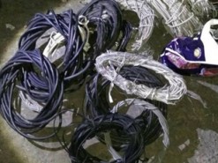 В Северодонецке задержали мужчину, промышлявшего кражей кабелей