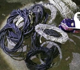 В Северодонецке задержали мужчину, промышлявшего кражей кабелей