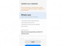Наушники Galaxy Buds2 получили новую функцию