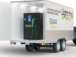 Представлена сверхмощная мобильная зарядка для электромобилей