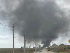 Невдало кинули недопалок: у Євпаторії трапилася "бавовна", фото