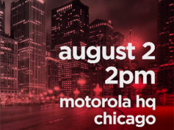 2 августа Motorola проведет большой анонс новинок