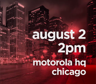 2 августа Motorola проведет большой анонс новинок