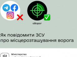 Как сообщить ВСУ о месторасположении врага – рекомендации от Министерства цифровой трансформации Украины