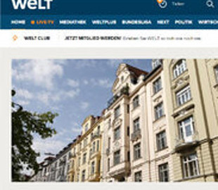 У Росії заблокували сайт німецької газети Die Welt після того, як з неї пішла пропагандистка Овсяннікова