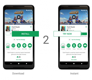 Google разрешила играть в игры без установки на смартфон