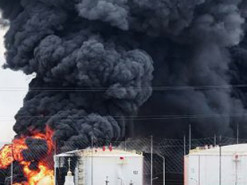 Нову пожежу на нафтобазі в Криму зафіксували супутники NASA