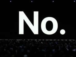 Слайд с конференции Apple стал мемом