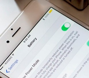 Как увеличить время работы iPhone при помощи режима энергосбережения