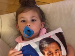 Саакашвілі показав фото своєї маленької доньки