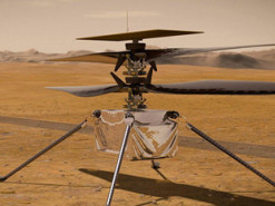 Марсианский вертолет Ingenuity запечатлел 3D-изображение района Raised Ridges