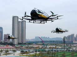 Китайцы скоро запустят массовое производство беспилотных аэротакси