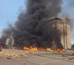 Біля офісу Microsoft в Ізраїлі виникла пожежа через іранську ракету