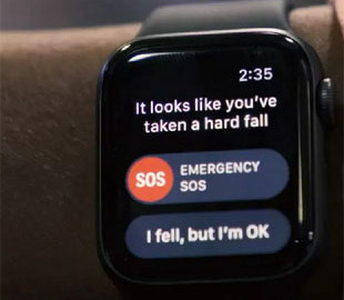 Часы Apple спасли потерявшего сознание человека