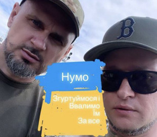 "Ввалимо їм за все" – Хливнюк із Сенцовим показали спільне селфі з фронту