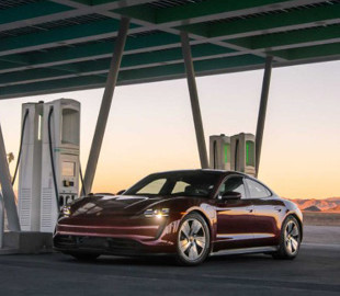 Porsche Taycan установил рекорд скорости зарядки