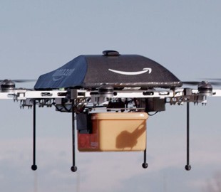 При аварии дроны Amazon будут намеренно разваливаться в воздухе