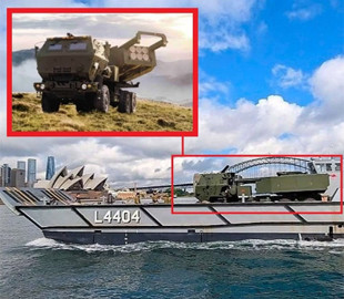 Австралійські розробники успішно випробували ракетну установку M142 HIMARS на борту десантного корабля HMAS Canberra