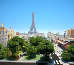 Президент Франции Эмманюэль Макрон открыл свой сервер в Minecraft