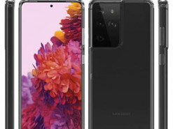 Опубликованы качественные изображения смартфона Samsung Galaxy S21 Ultra в прозрачном чехле