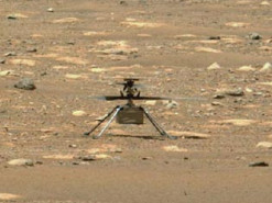 Марсианский вертолёт успешно прошёл тест на вращение лопастей с высокой скоростью
