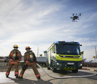 Технологии дронов будут включены в процесс производства оборудования для пожарных