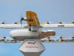 Дроны Google стали доставлять вдвое больше туалетной бумаги и продуктов